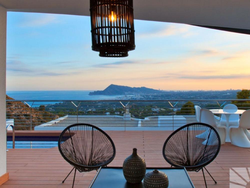 acb.immo - Villa moderne de luxe avec vue mer à Altea