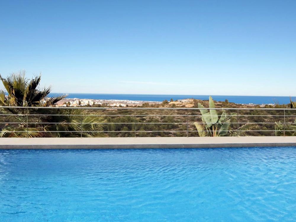 acb.immo - Magnifique villa contemporaine, vues panoramiques sur mer et montagnes à Rafol d'Almunia