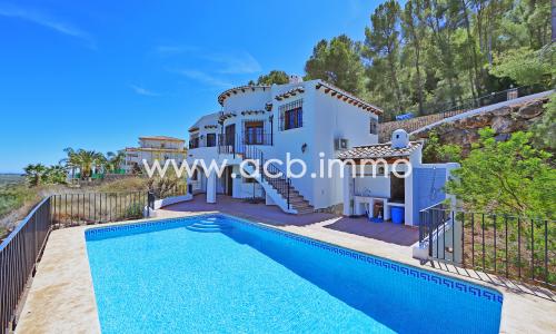 A vendre Villa avec appartement d'invités et vue panoramique à Monte Pego